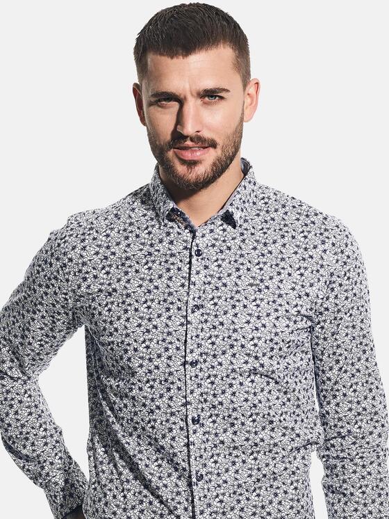 emilio adani Hemd mit floralem Print emilio adani Hemd mit floralem Print