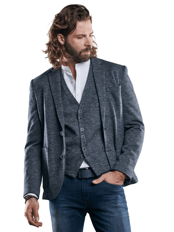 emilio adani hochelastisches Sakko mit Minimalmuster emilio adani hochelastisches Sakko mit Minimalmuster