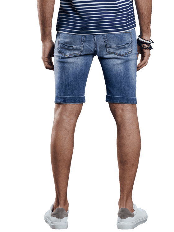 emilio adani Stretch Bermuda im Used-Look emilio adani Stretch Bermuda im Used-Look