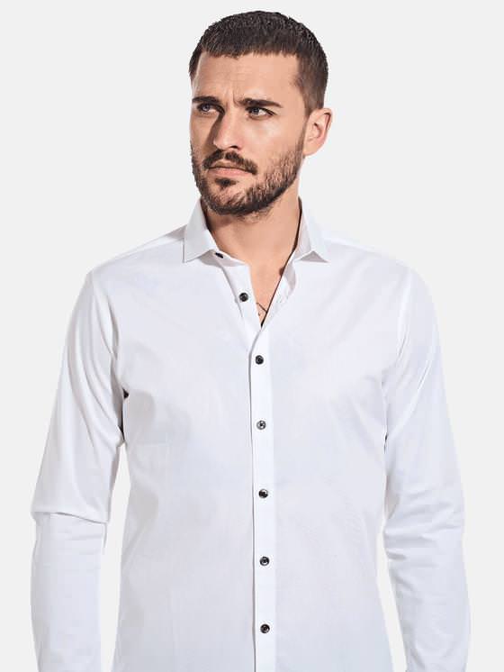 emilio adani Herren Hemd "My Favorite" in Reinweiss emilio adani Herren Hemd "My Favorite" in Reinweiss