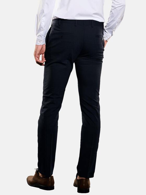 emilio adani Herren Anzug-Hose slim fit in Indigoblau emilio adani Herren Anzug-Hose slim fit in Indigoblau