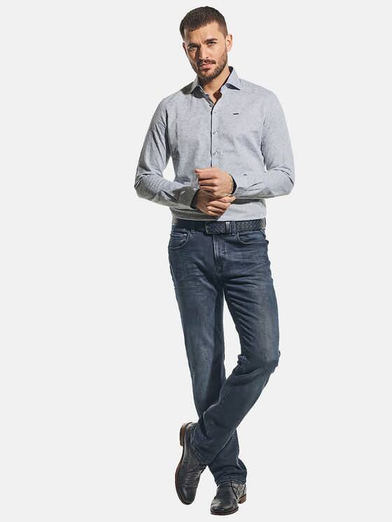 emilio adani Herren Hemd langarm in Hellblau emilio adani Herren Hemd langarm in Hellblau