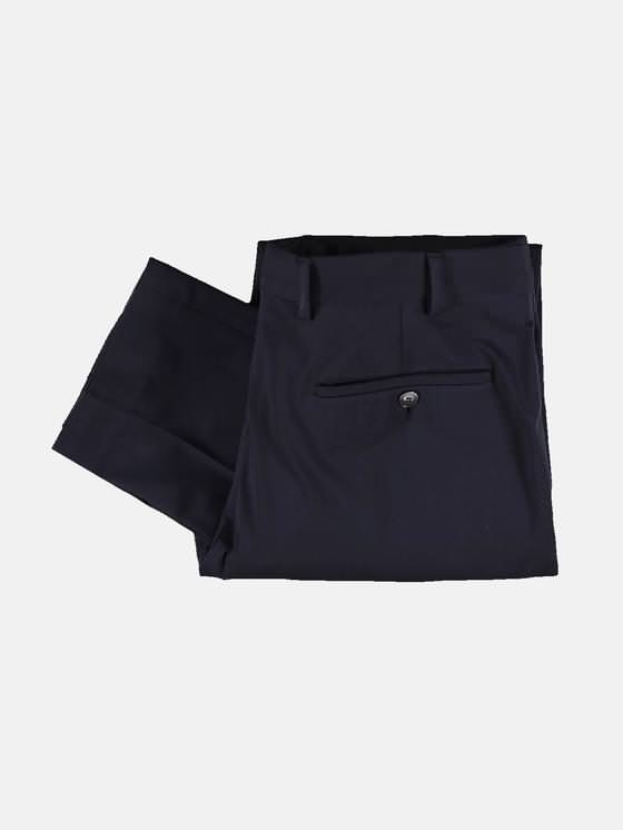 emilio adani Herren Anzughose slim fit in Saphirblau emilio adani Herren Anzughose slim fit in Saphirblau