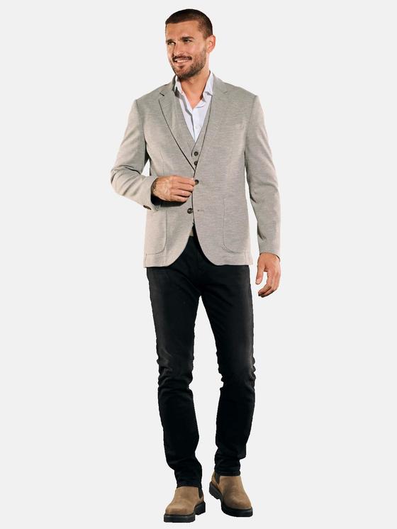 emilio adani Herren Freizeit-Sakko slim fit in Beige emilio adani Herren Freizeit-Sakko slim fit in Beige