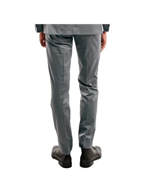 emilio adani Herren Anzughose slim fit in Kieselgrau emilio adani Herren Anzughose slim fit in Kieselgrau