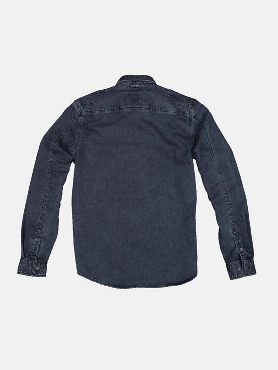 emilio adani Herren Hemd uni in Saphirblau emilio adani Herren Hemd uni in Saphirblau