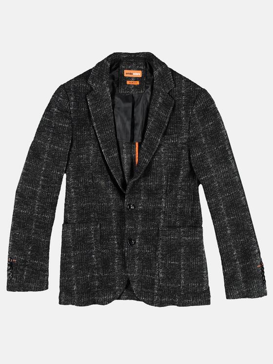emilio adani Herren Freizeit-Sakko slim fit in Schwarz emilio adani Herren Freizeit-Sakko slim fit in Schwarz