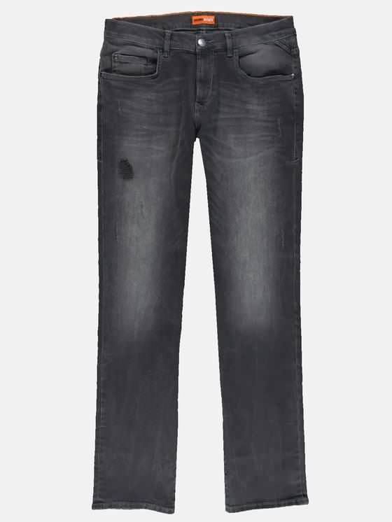 emilio adani Slim Fit Jeans mit leichten Destroy-Elementen emilio adani Slim Fit Jeans mit leichten Destroy-Elementen