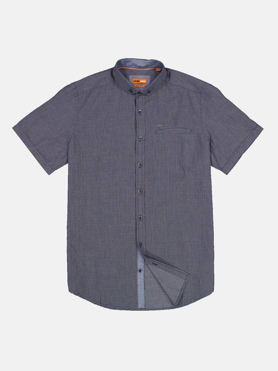 emilio adani Herren Hemd uni in Marineblau emilio adani Herren Hemd uni in Marineblau