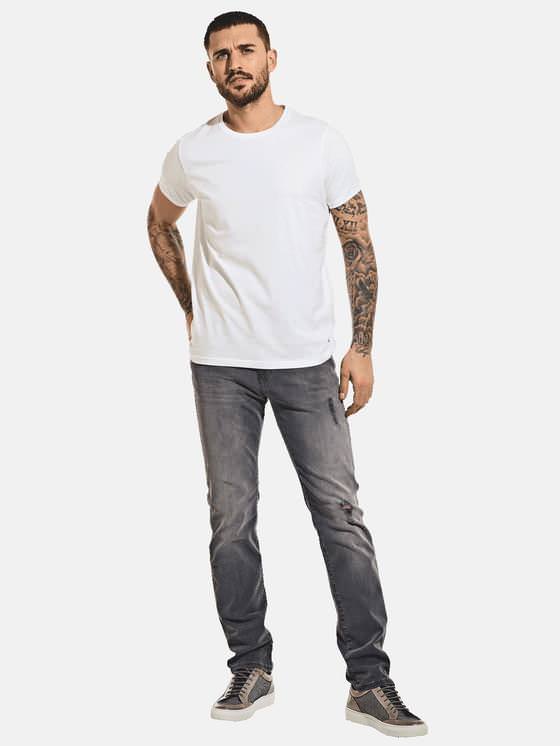 emilio adani Super Stretch Jeans mit Destroy Effekten emilio adani Super Stretch Jeans mit Destroy Effekten