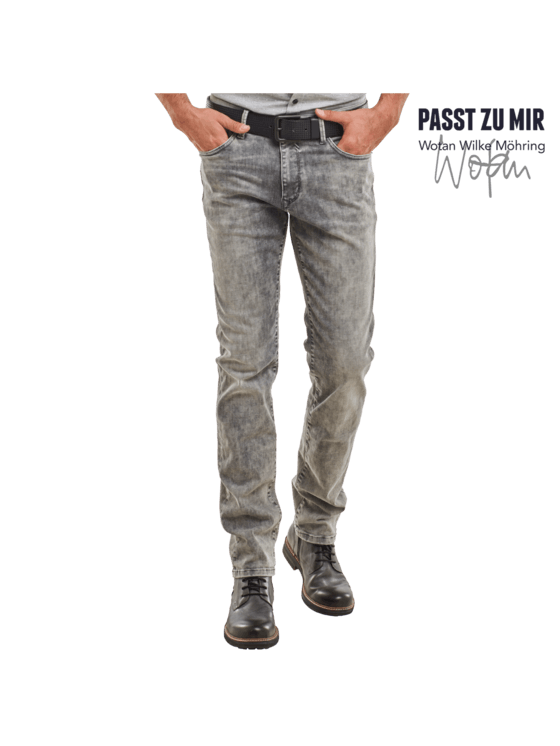 engbers Jeans im Moonwash-Look engbers Jeans im Moonwash-Look