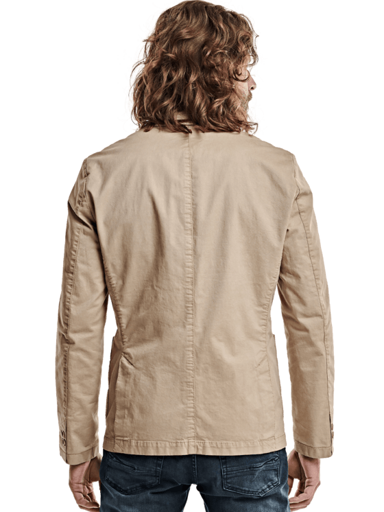 emilio adani Herren Freizeit-Sakko slim fit in Sand emilio adani Herren Freizeit-Sakko slim fit in Sand