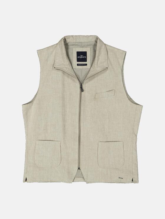 engbers Sakko-Weste mit Zipper engbers Sakko-Weste mit Zipper