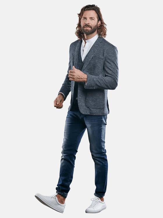 emilio adani hochelastisches Sakko mit Minimalmuster emilio adani hochelastisches Sakko mit Minimalmuster