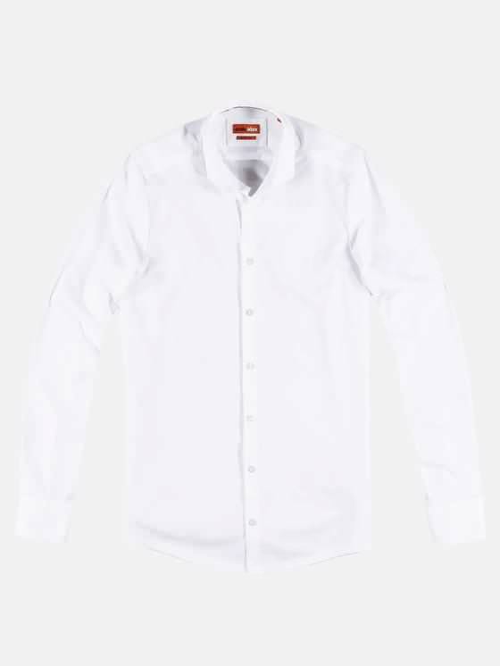 emilio adani Herren Hemd uni in Reinweiss emilio adani Herren Hemd uni in Reinweiss