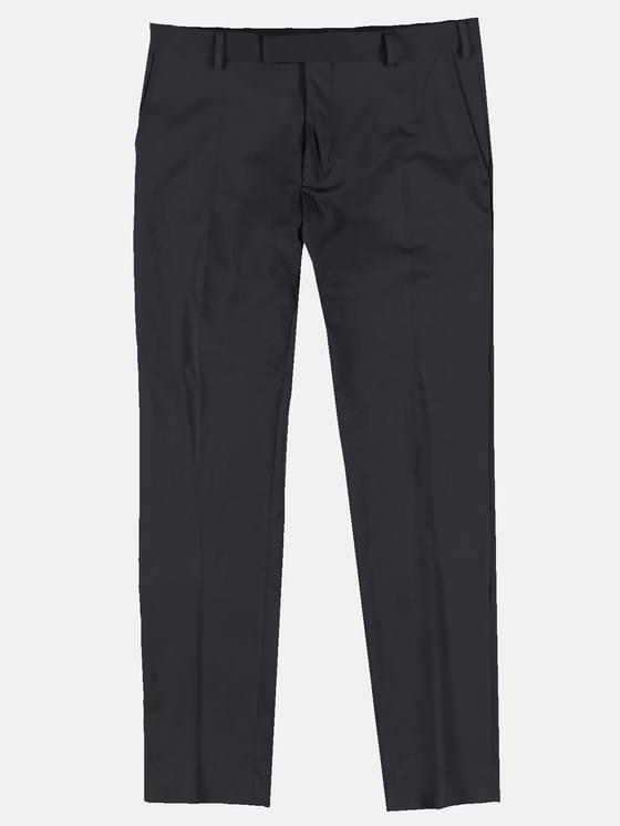 emilio adani Herren Anzughose slim fit in Schwarz emilio adani Herren Anzughose slim fit in Schwarz