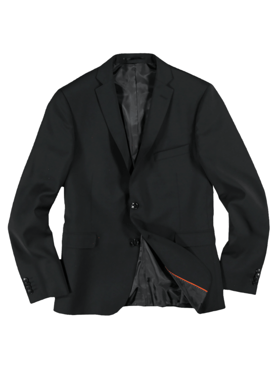 emilio adani Herren schlankes Business-Sakko in Schwarz emilio adani Herren schlankes Business-Sakko in Schwarz