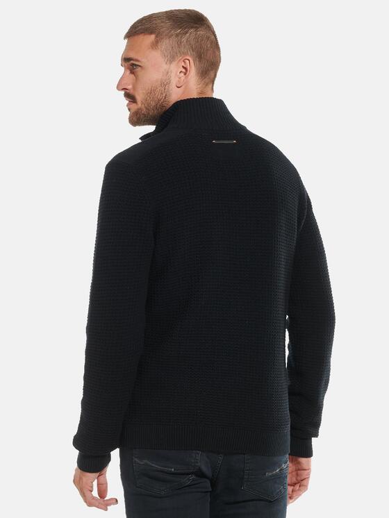 emilio adani Pullover mit Troyerkragen emilio adani Pullover mit Troyerkragen