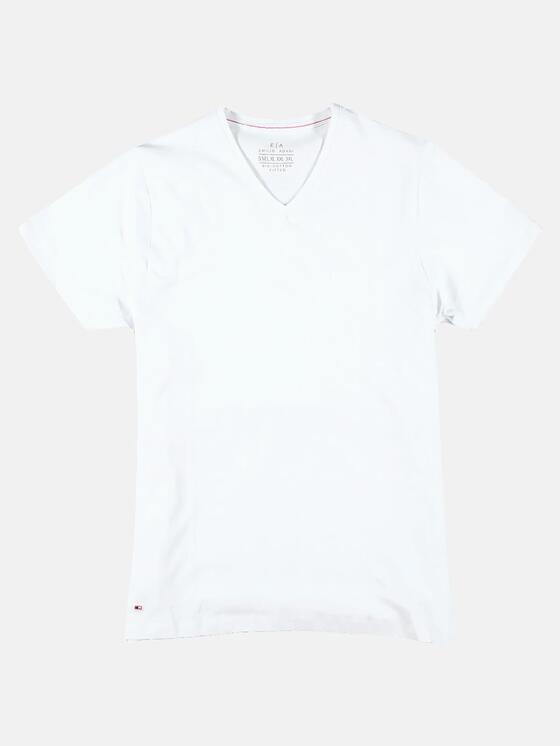emilio adani Herren T-Shirt "My Favorite" in Reinweiss emilio adani Herren T-Shirt "My Favorite" in Reinweiss