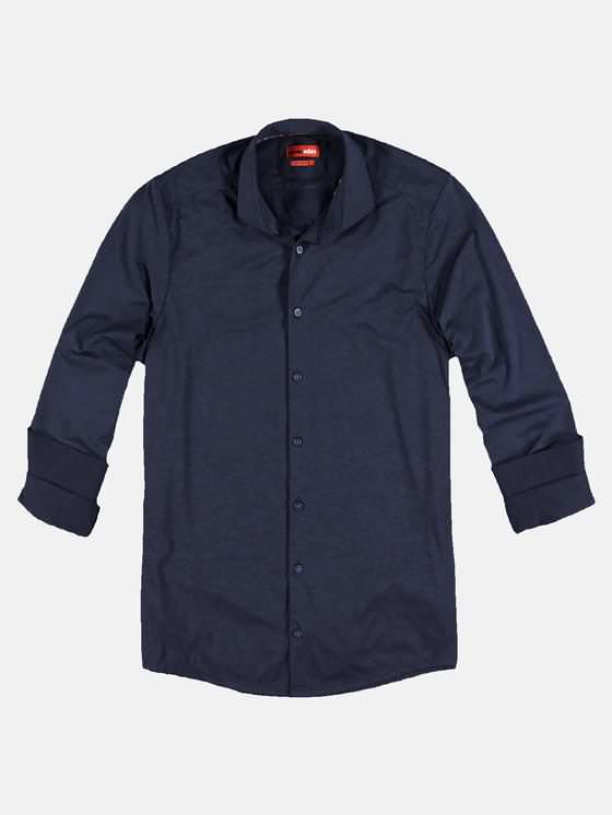 emilio adani Herren Hemd uni in Saphirblau emilio adani Herren Hemd uni in Saphirblau
