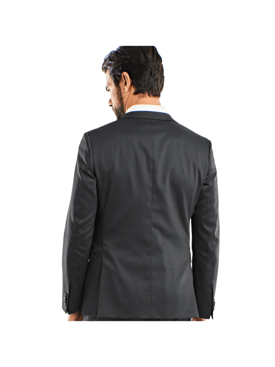 emilio adani Herren Anzugsakko slim fit in Stahlgrau emilio adani Herren Anzugsakko slim fit in Stahlgrau