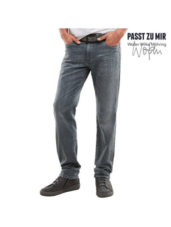 engbers Jeans mit modischen Steppnähten engbers Jeans mit modischen Steppnähten