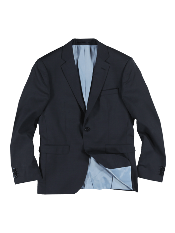 emilio adani Herren Anzugsakko slim fit in Saphirblau emilio adani Herren Anzugsakko slim fit in Saphirblau