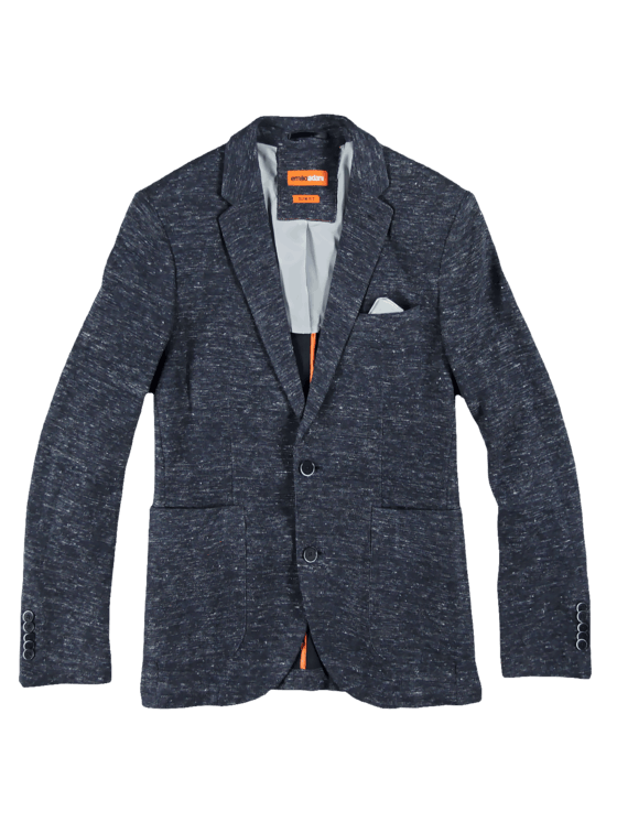 emilio adani Herren Freizeit-Sakko slim fit in Marineblau emilio adani Herren Freizeit-Sakko slim fit in Marineblau