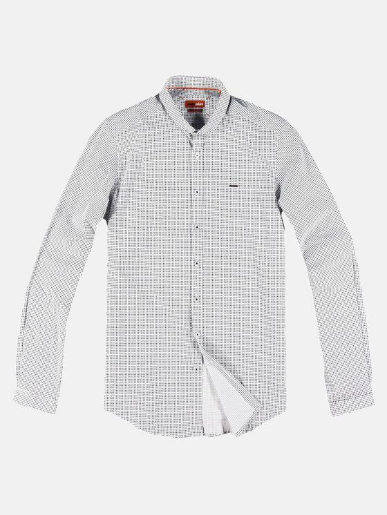 emilio adani Modisches Langarmhemd mit Comfort-Stretch-Anteil emilio adani Modisches Langarmhemd mit Comfort-Stretch-Anteil