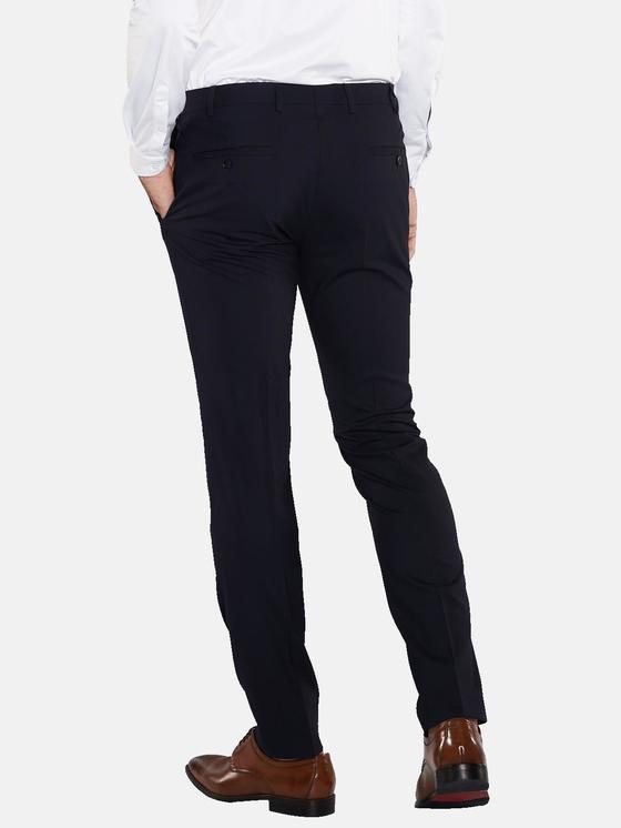 emilio adani Herren Anzug-Hose slim fit in Saphirblau emilio adani Herren Anzug-Hose slim fit in Saphirblau