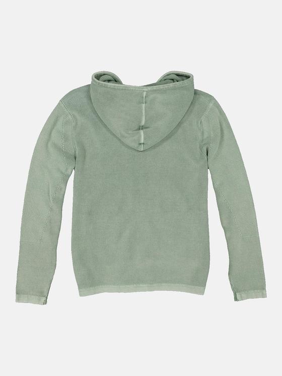 emilio adani Herren Strickjacke in Hellgrün emilio adani Herren Strickjacke in Hellgrün