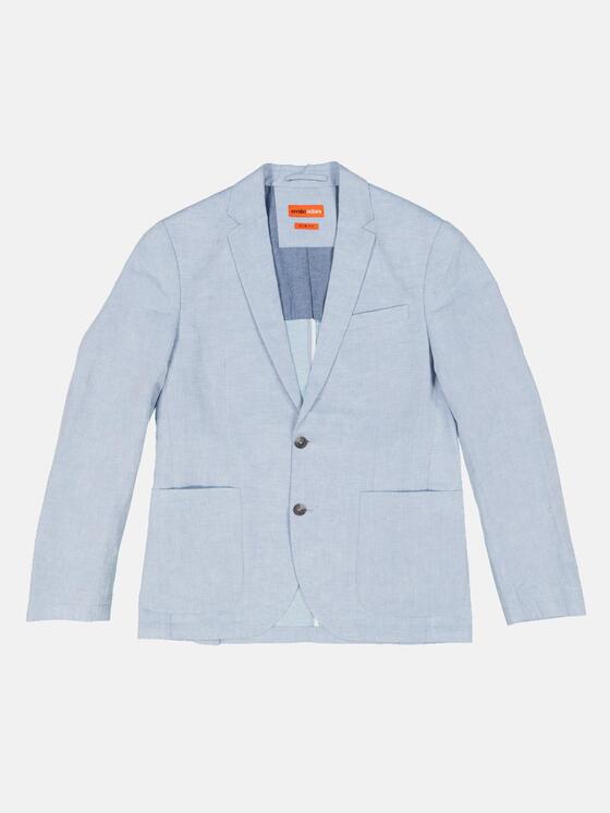 emilio adani Herren Anzugsakko slim fit in Taubenblau emilio adani Herren Anzugsakko slim fit in Taubenblau