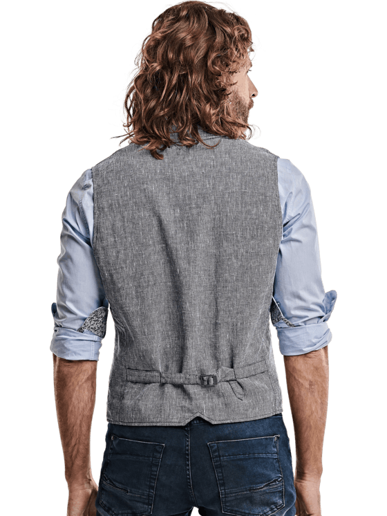 emilio adani Herren Sakkoweste in Marineblau emilio adani Herren Sakkoweste in Marineblau