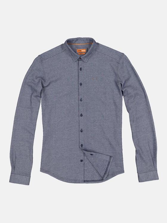 emilio adani Herren Hemd uni in Silbergrau emilio adani Herren Hemd uni in Silbergrau
