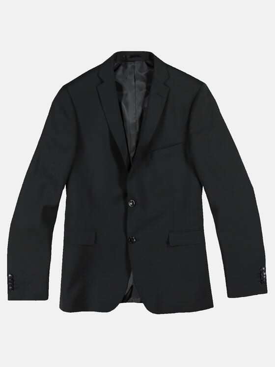 emilio adani Herren Hochwertiges Anzugsakko in Schwarz emilio adani Herren Hochwertiges Anzugsakko in Schwarz