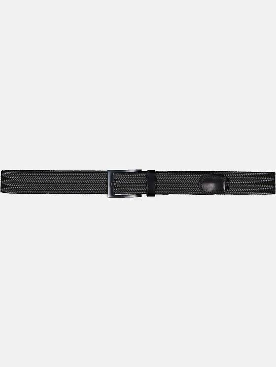 emilio adani Herren Ledergürtel im Flechtdesign in Schwarz emilio adani Herren Ledergürtel im Flechtdesign in Schwarz