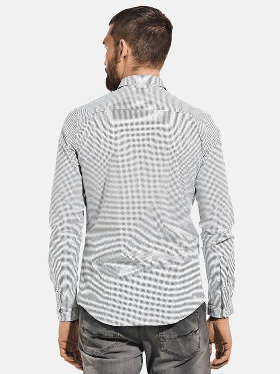 emilio adani Modisches Langarmhemd mit Comfort-Stretch-Anteil emilio adani Modisches Langarmhemd mit Comfort-Stretch-Anteil