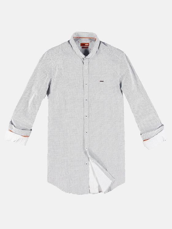 emilio adani Modisches Langarmhemd mit Comfort-Stretch-Anteil emilio adani Modisches Langarmhemd mit Comfort-Stretch-Anteil