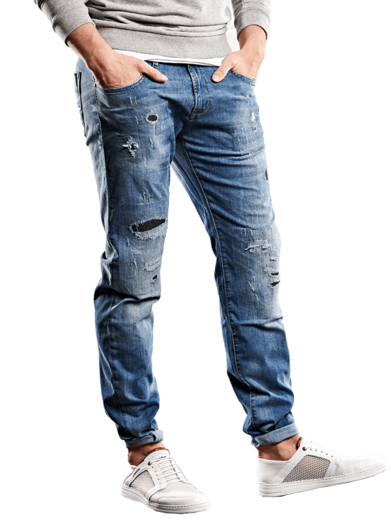 emilio adani Destroyed-Jeans emilio adani Destroyed-Jeans