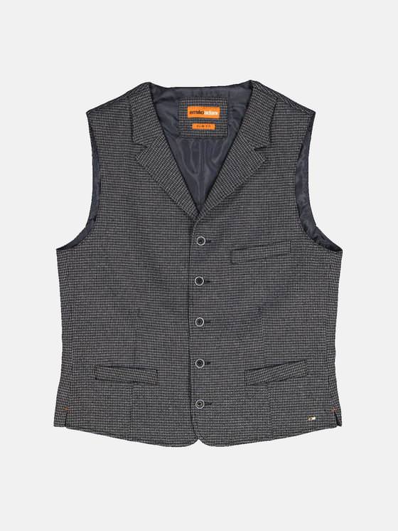 emilio adani Sakko-Weste mit Zipper emilio adani Sakko-Weste mit Zipper