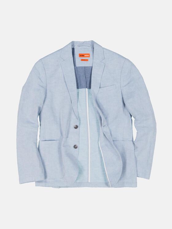 emilio adani Herren Anzugsakko slim fit in Taubenblau emilio adani Herren Anzugsakko slim fit in Taubenblau