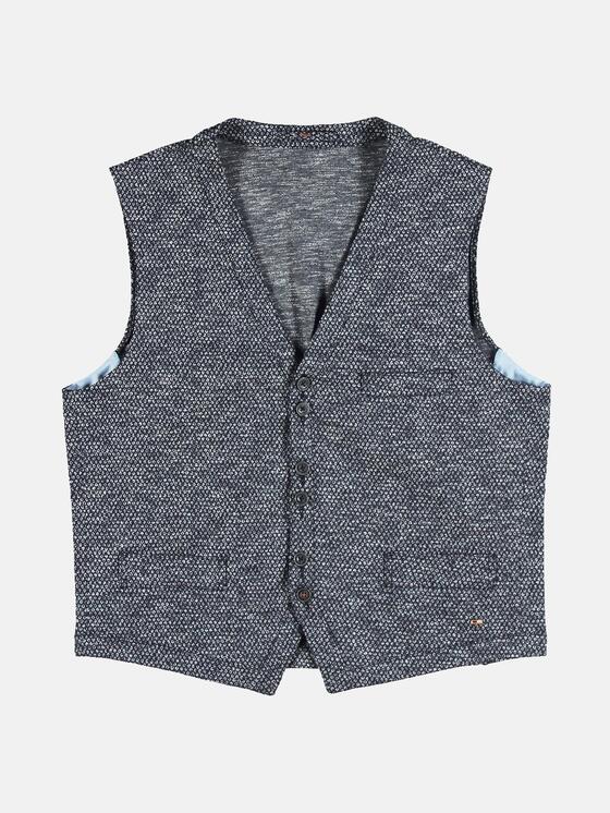 emilio adani Herren Sakkoweste in Indigoblau emilio adani Herren Sakkoweste in Indigoblau