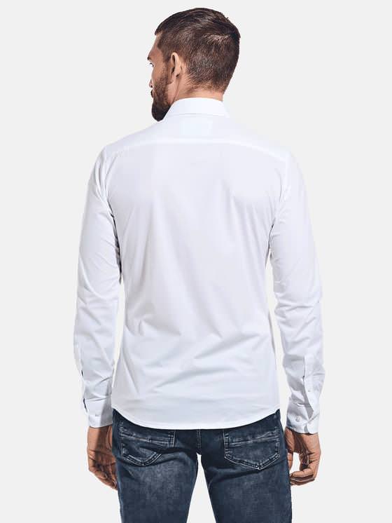 emilio adani Herren Hemd uni in Reinweiss emilio adani Herren Hemd uni in Reinweiss