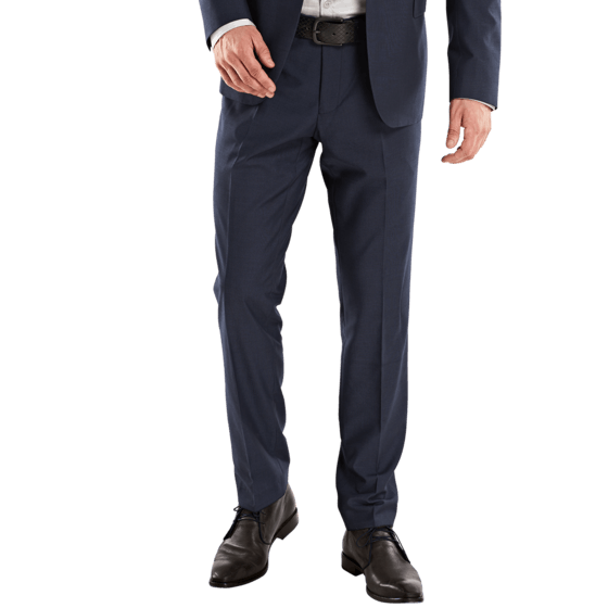 emilio adani Herren Anzughose in Indigoblau emilio adani Herren Anzughose in Indigoblau
