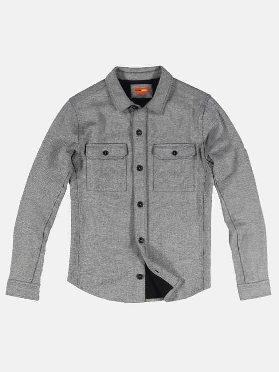 emilio adani Herren Sweatshirt in Kieselgrau emilio adani Herren Sweatshirt in Kieselgrau