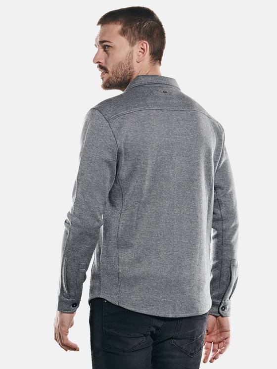 emilio adani Herren Sweatshirt in Kieselgrau emilio adani Herren Sweatshirt in Kieselgrau
