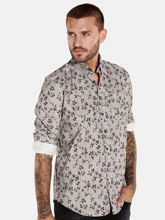 emilio adani Herren Hemd langarm in Beige emilio adani Herren Hemd langarm in Beige