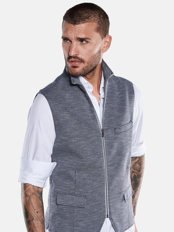 emilio adani Herren Sakkoweste in Saphirblau emilio adani Herren Sakkoweste in Saphirblau