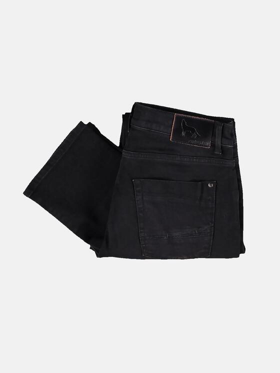 emilio adani Herren Black High Stretch Denim in Schwarz emilio adani Herren Black High Stretch Denim in Schwarz