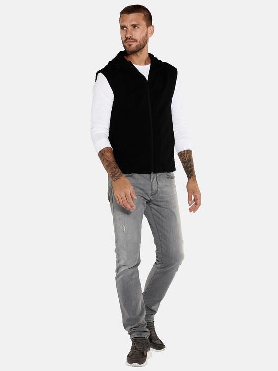 emilio adani Herren Sakko-Weste slim fit in Schwarz emilio adani Herren Sakko-Weste slim fit in Schwarz